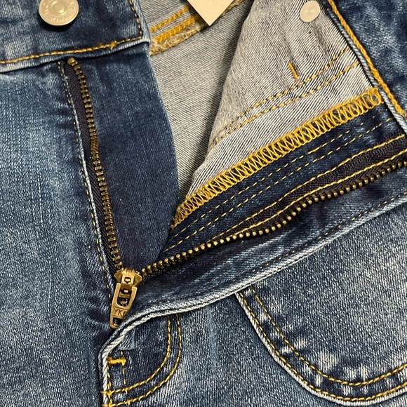 Wonderly Dark Blue Flare Jeans Women Size 6R - Picture 7 of 14